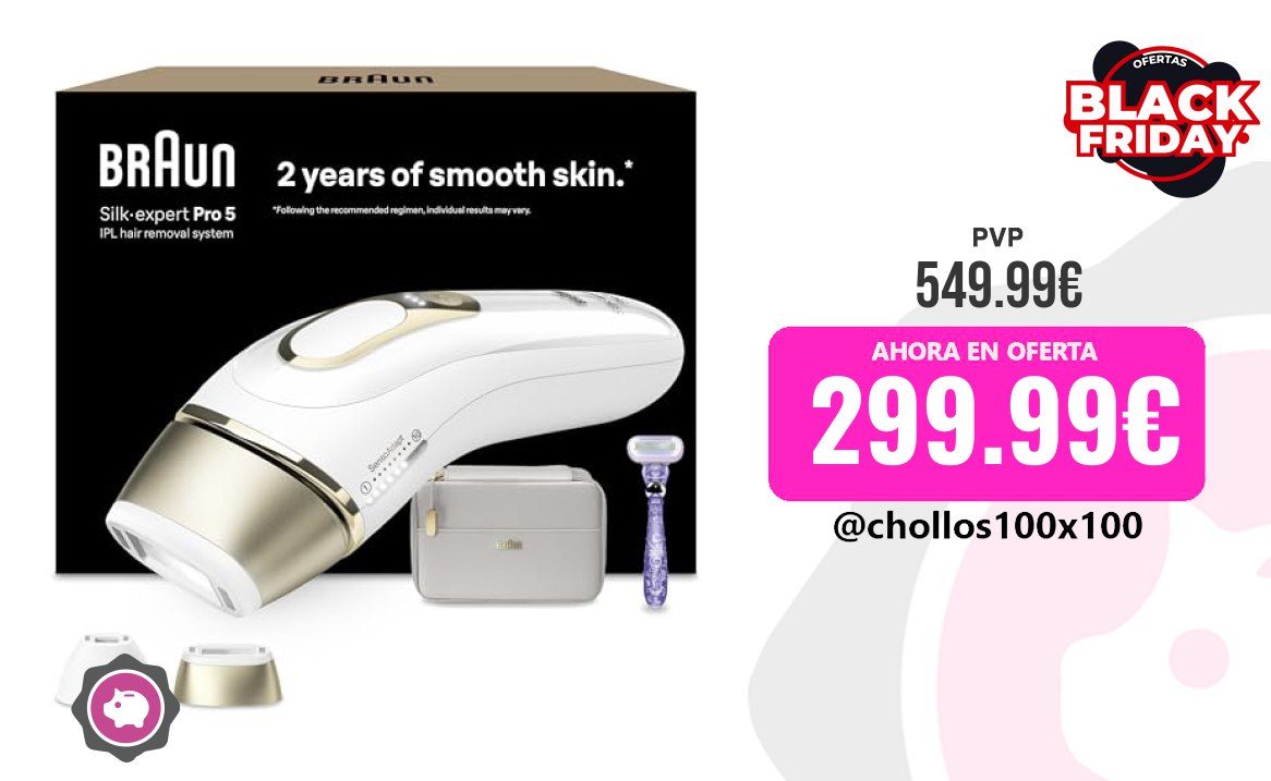 Depiladora Ipl Para El Cuidado Personal Braun Luz Pulsada Silk