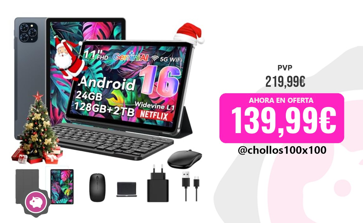 Tableta 2025 - Primera Tablet Android 16 del Mundo con Gemini AI