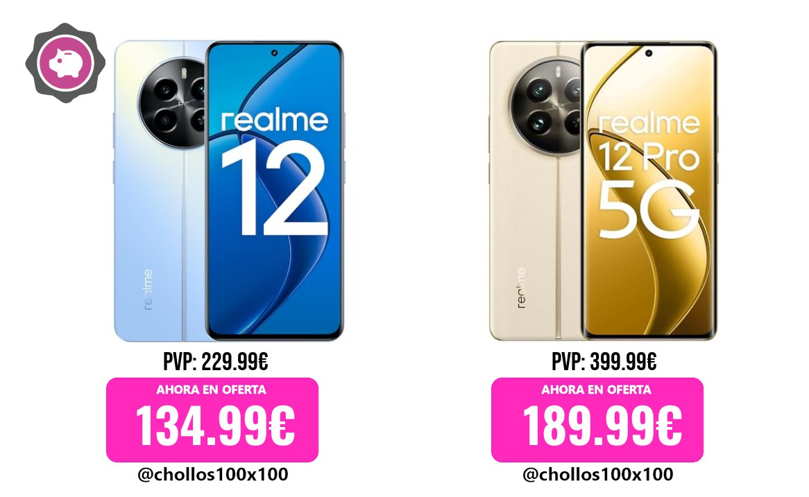 CHOLLAZOS REALME: Teléfono Móvil 4G con Pantalla AMOLED y Cámara Sony
