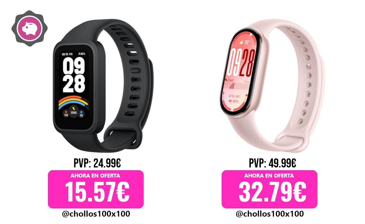 CHOLLAZOS #Amazon XIAOMI Smart Band 9 Active