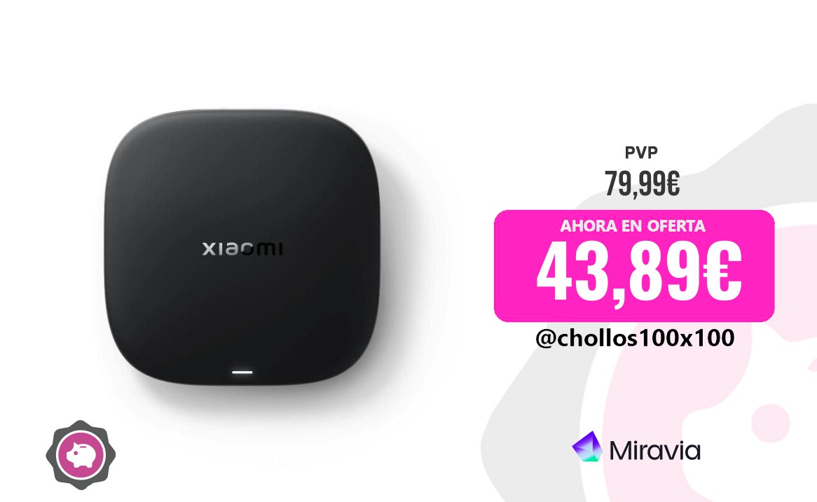 CHOLLAZO XIAOMI TV #Miravia Xiaomi TV Box S (3ª Generación)