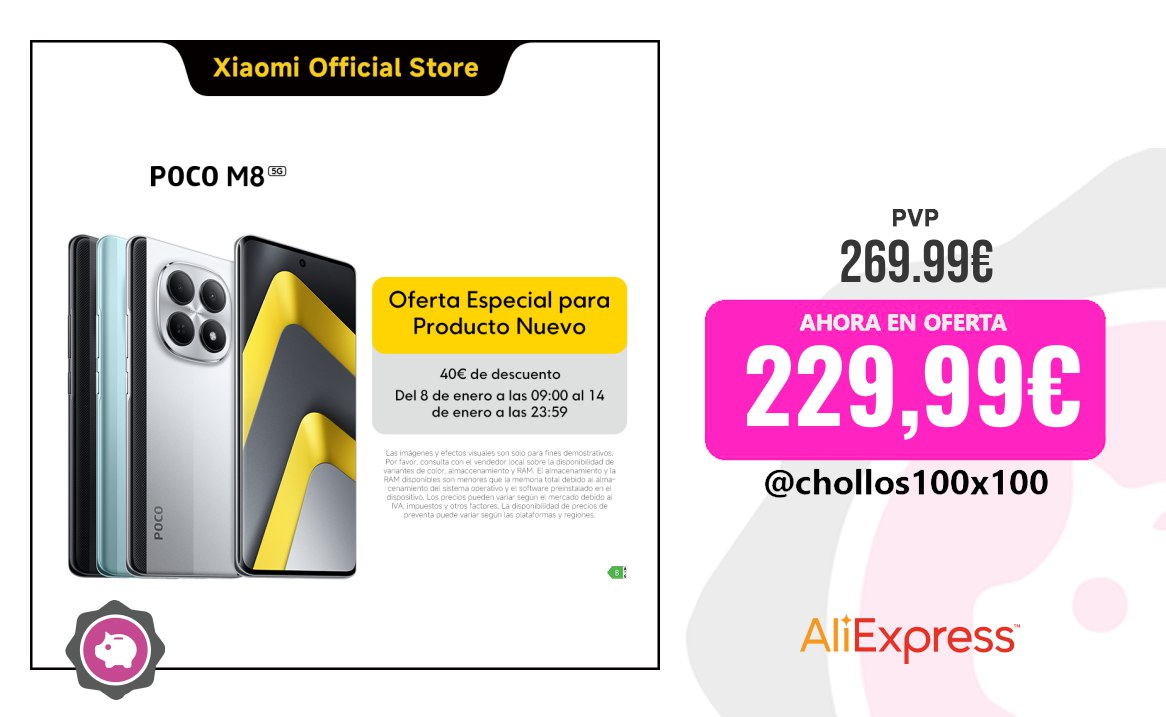 CHOLLAZO POCO M8 5G - ¡El nuevo rey de la velocidad y la pantalla!