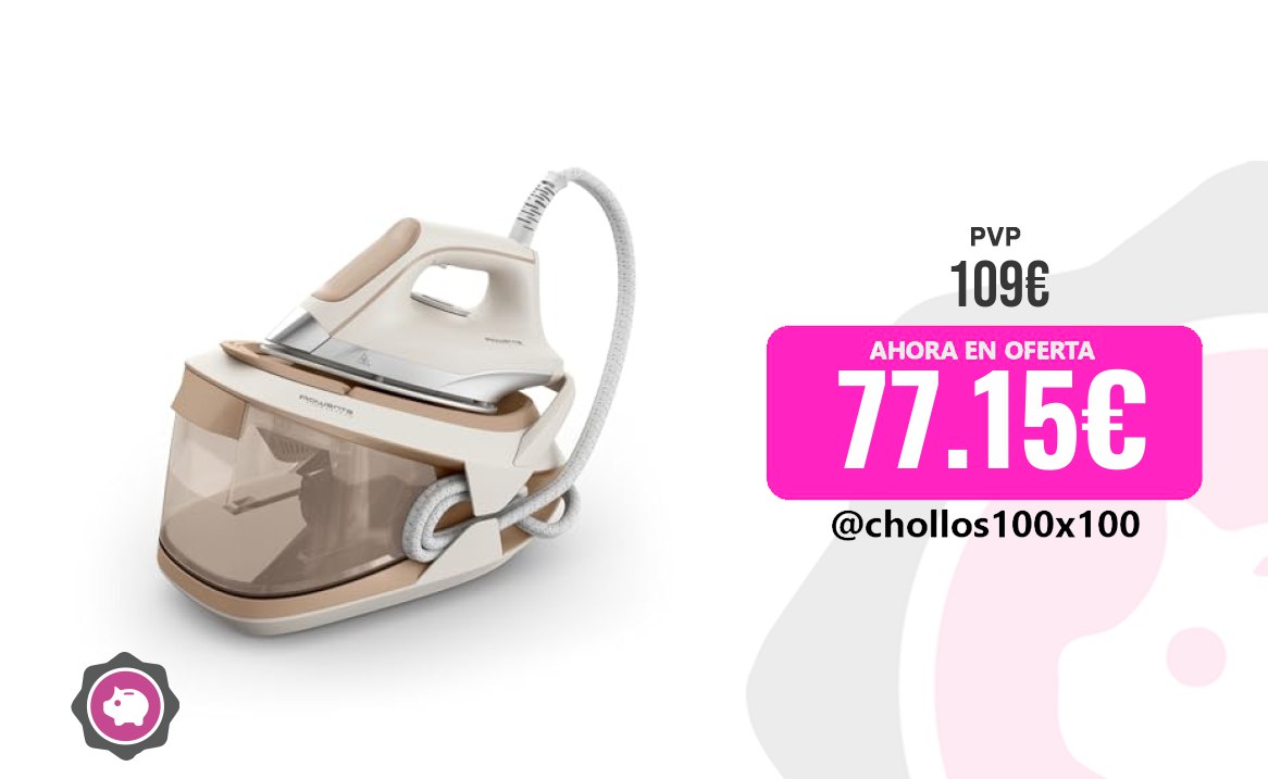 CHOLLAZO CENTRO PLANCHA #Amazon | Rowenta Turbosteam
