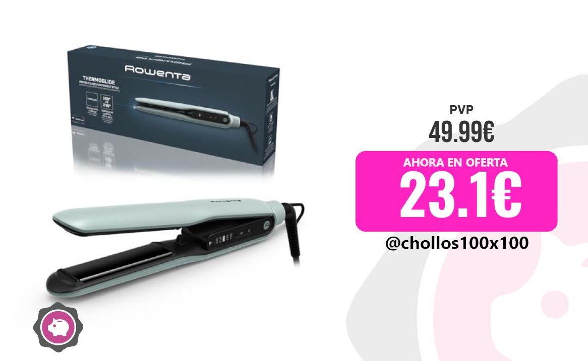 CHOLLAZO PLANCHA ROWENTA - 54% DESCUENTO