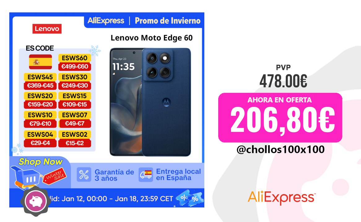 CHOLLAZO Motorola Edge 60 5G