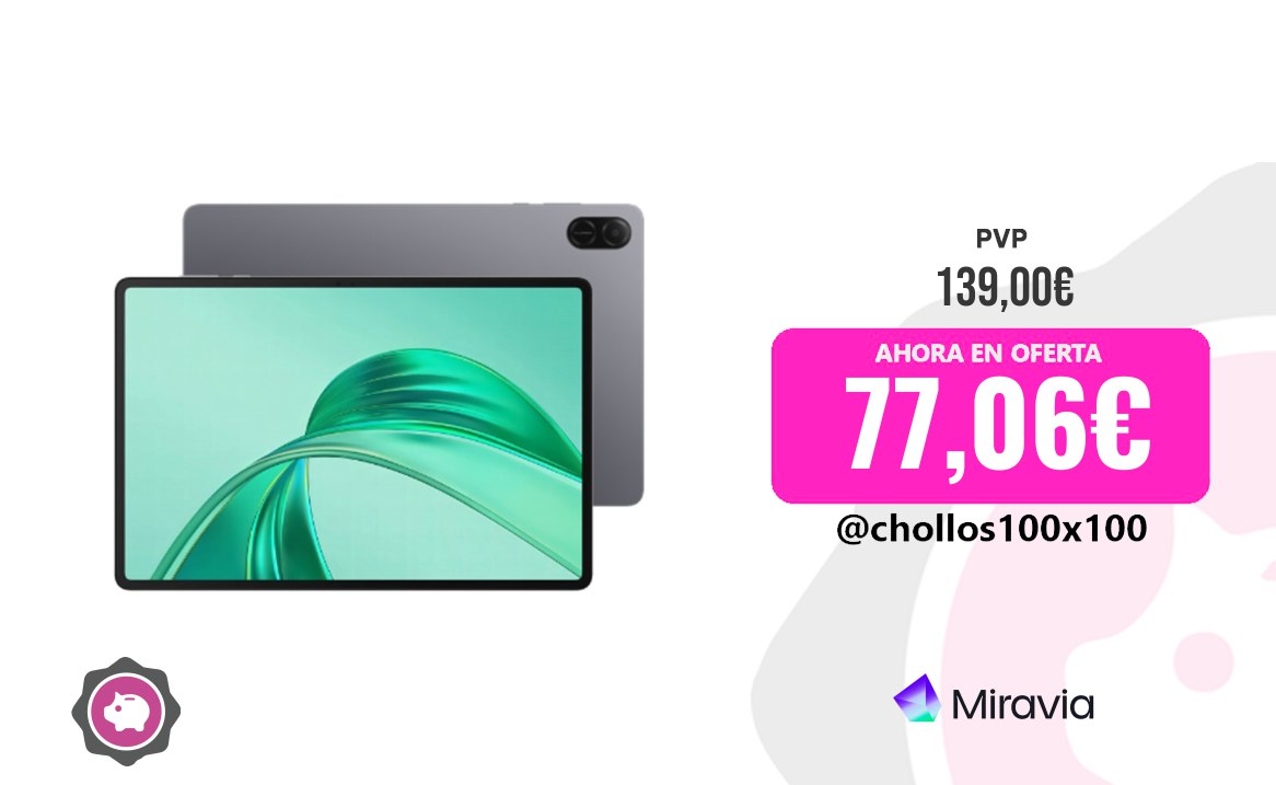 CHOLLAZO HONOR PAD #Miravia | Oferta de la semana