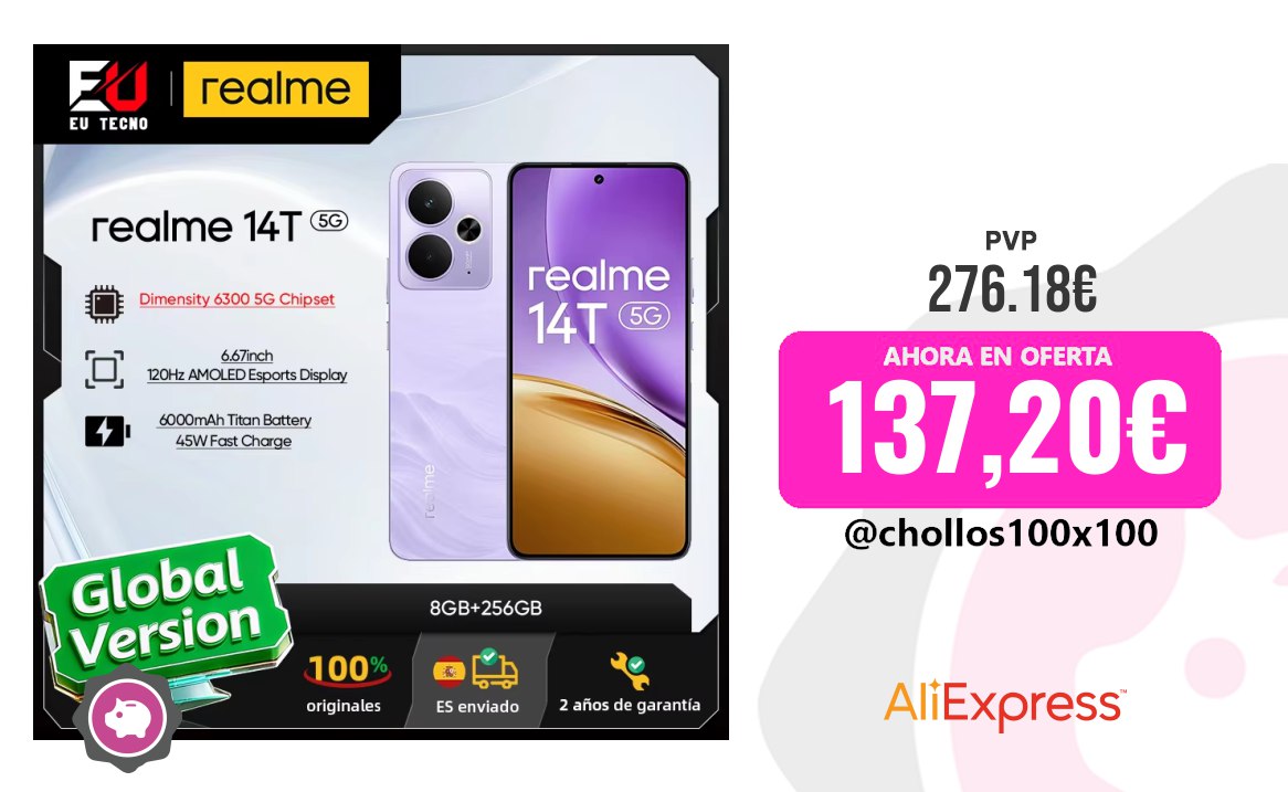 CHOLLAZO REALME 14T 5G