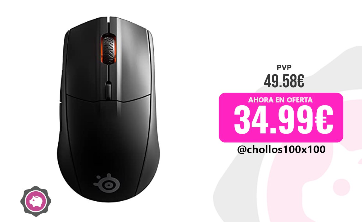 OFERTÓN RATON INALAMBRICO Gaming - SteelSeries Rival 3 Wireless