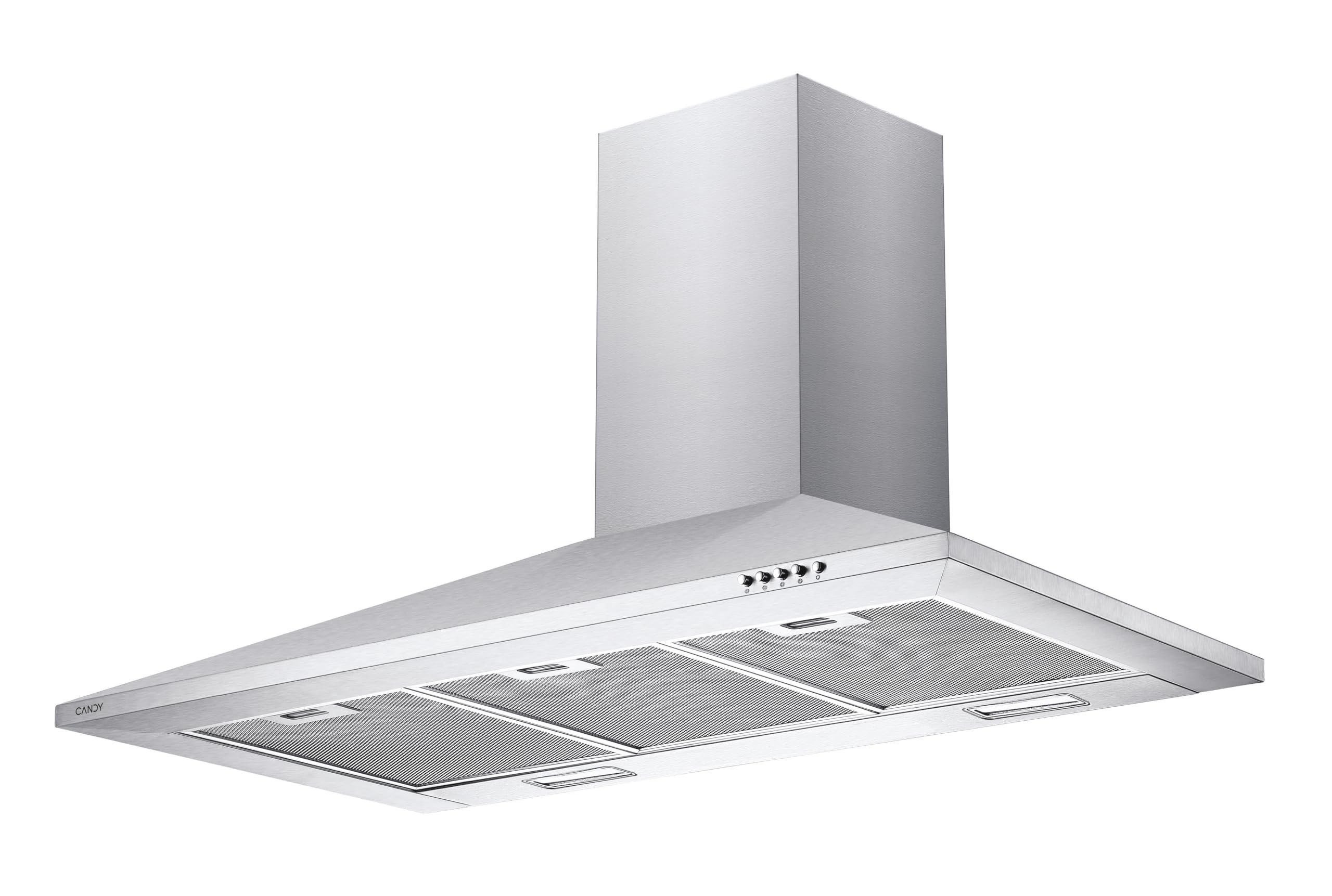 Candy CCE119/1X Campana Chimenea, Ancho 90 cm, 3 Niveles de Potencia, Capacidad extracción 305 m...