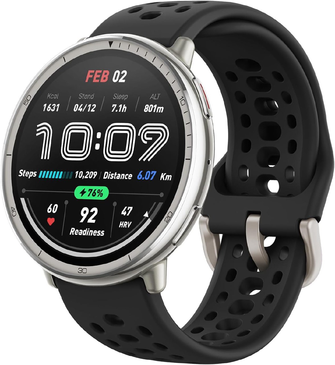 AMAZFIT Active 2 Smart Watch 44mm, AI, Control por Voz, GPS & Mapas sin Coste, Batería de 10 Dí...