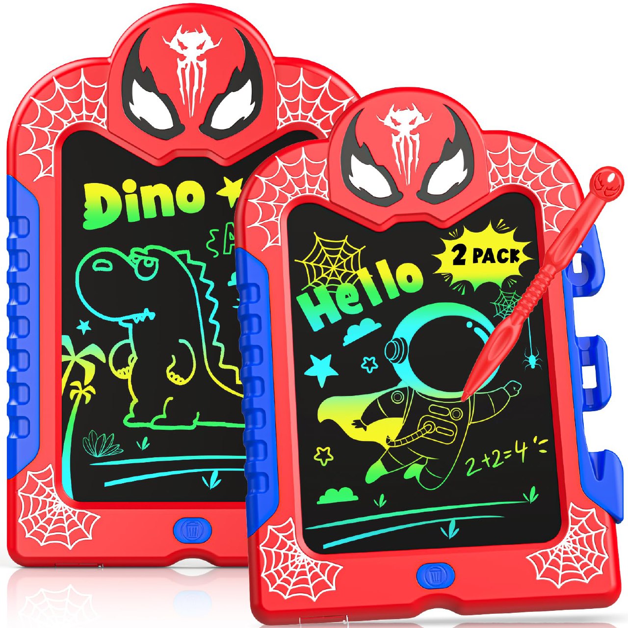 Braxel Juguetes Niños 2-6 Años, 2 Piezas Pizarra Magica Infantil De 8,5 Pulgadas Juguetes Regal...