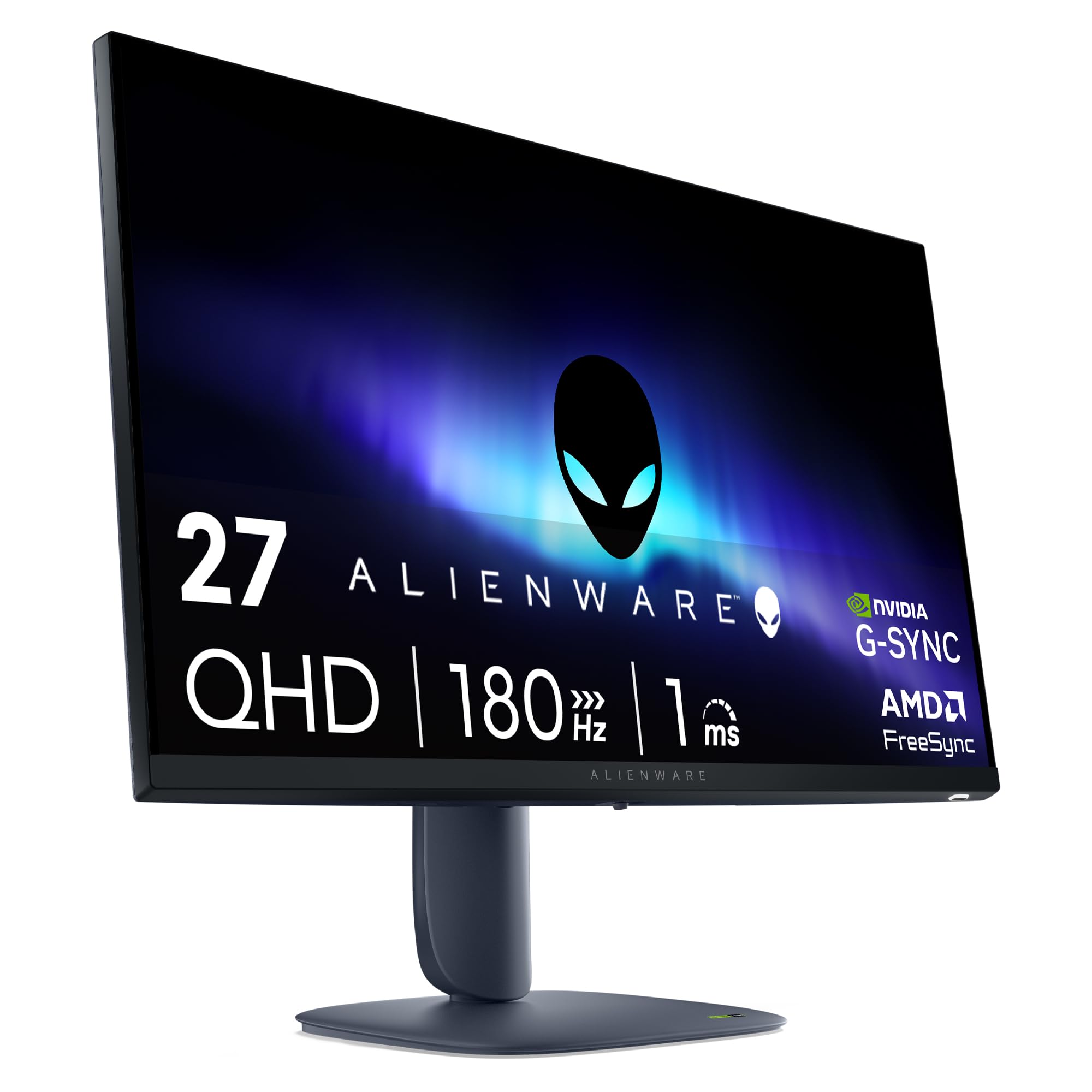 Alienware 27 Monitor Gaming - AW2725DM, QHD (2560x1440), 180Hz, Fast IPS, 1ms, NVIDIA G-Sync Comp...