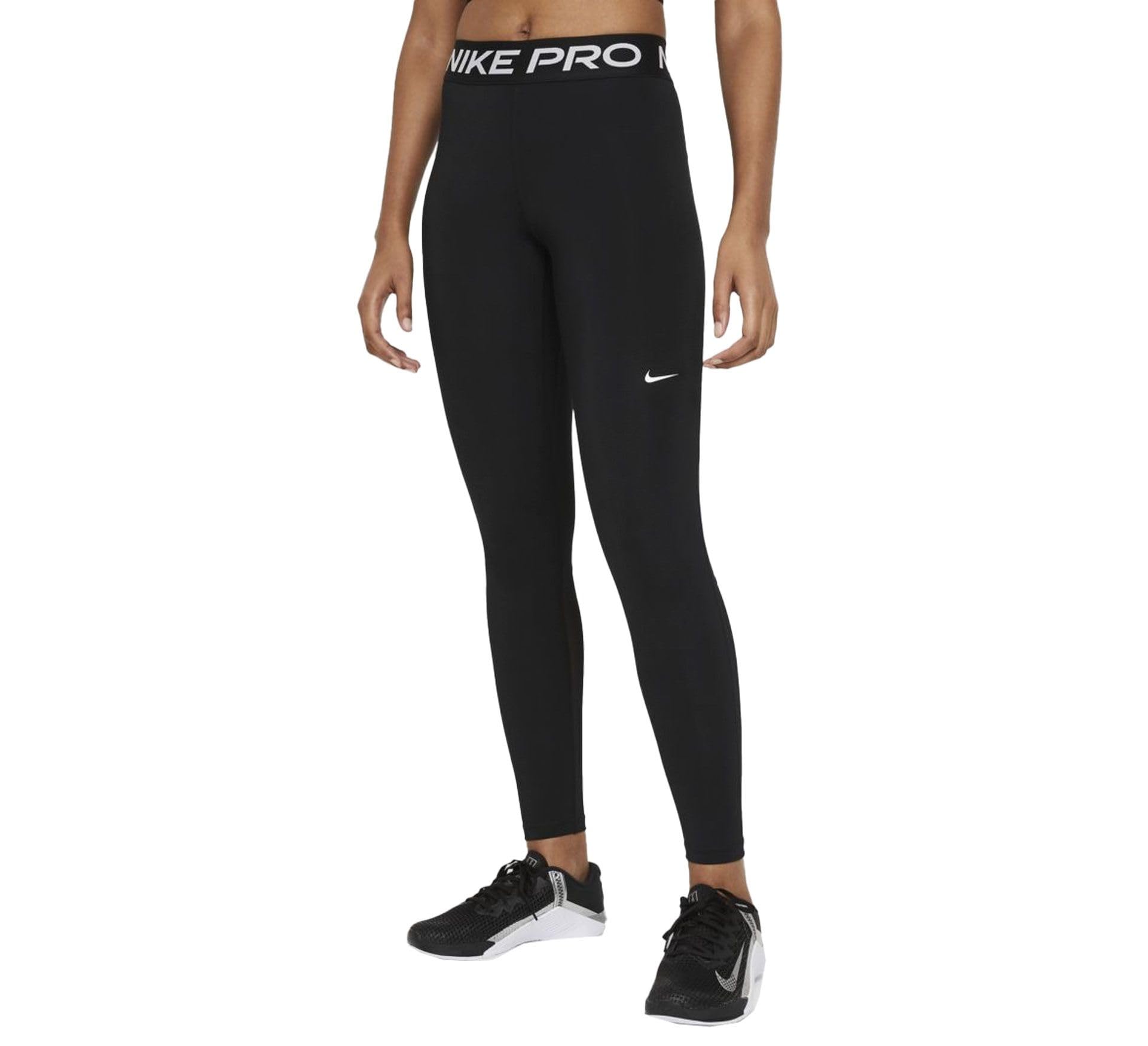Nike Mujer Leggings, Black/(White), M‍