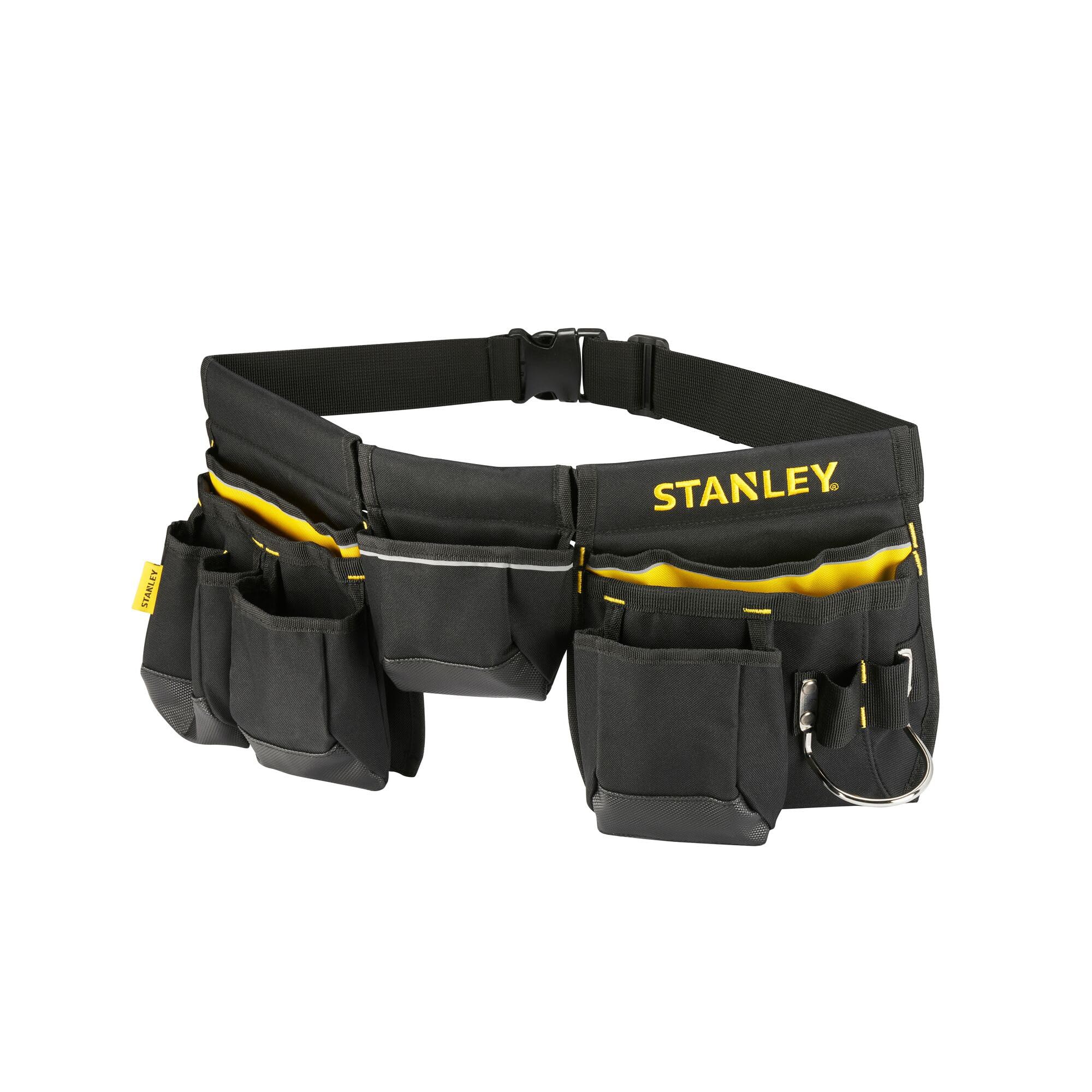 Stanley 1-96-178 - Cinturón para Herramientas, Negro/ Amarillo‍