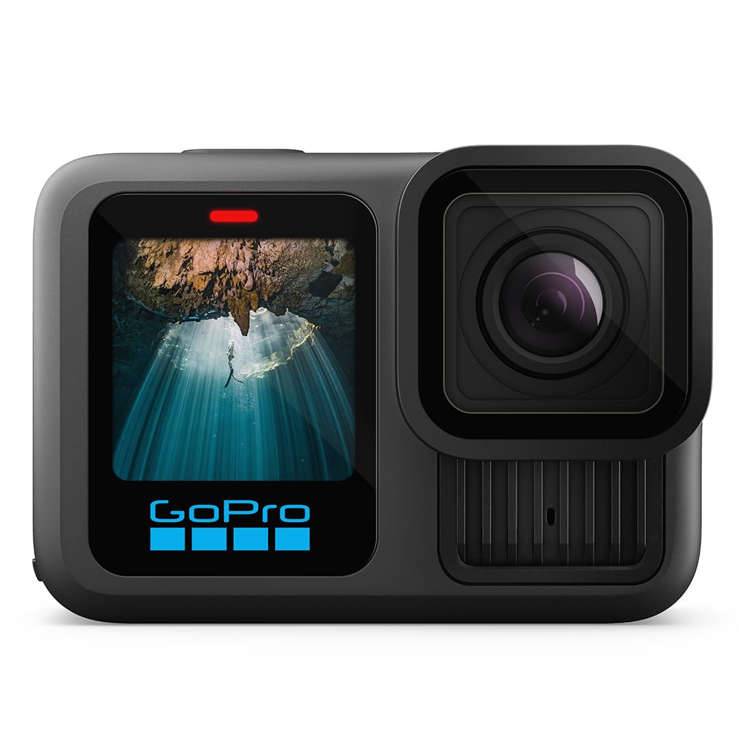 GoPro HERO13 Black - Cámara de acción Resistente al Agua con vídeo 5.3K60, fotografía de 27 M...