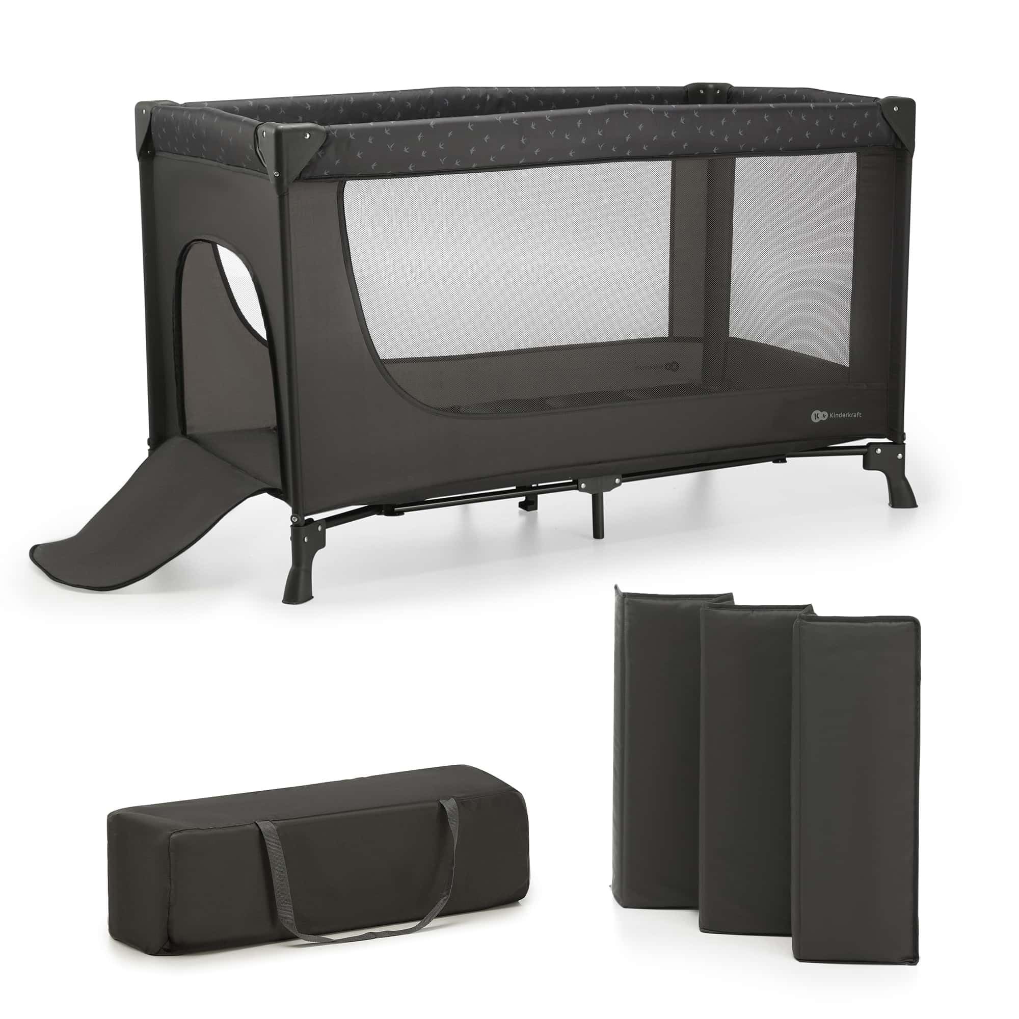 Kinderkraft Joy Light Cuna de Viaje, Parque Cuna bebé Desde Nacimiento hasta 25 kg, Plegado ráp...