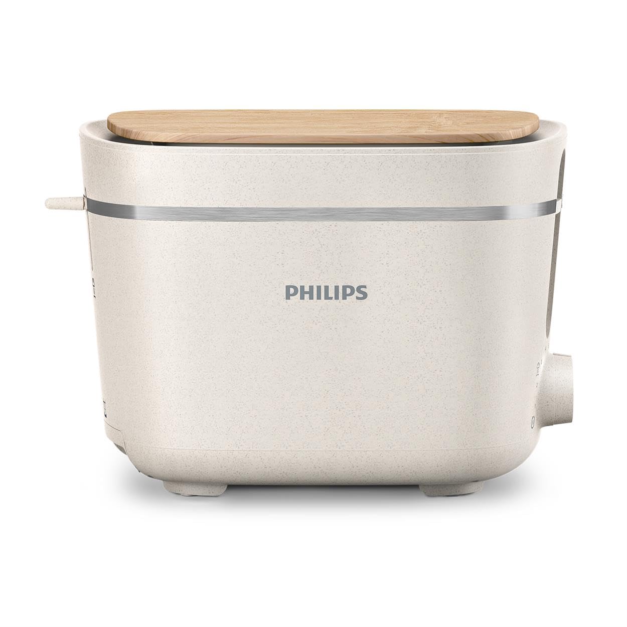 Philips Tostadora Edición Eco Conscious - 2 Ranuras, 8 Ajustes, Rejilla Calientabollos, Desconge...