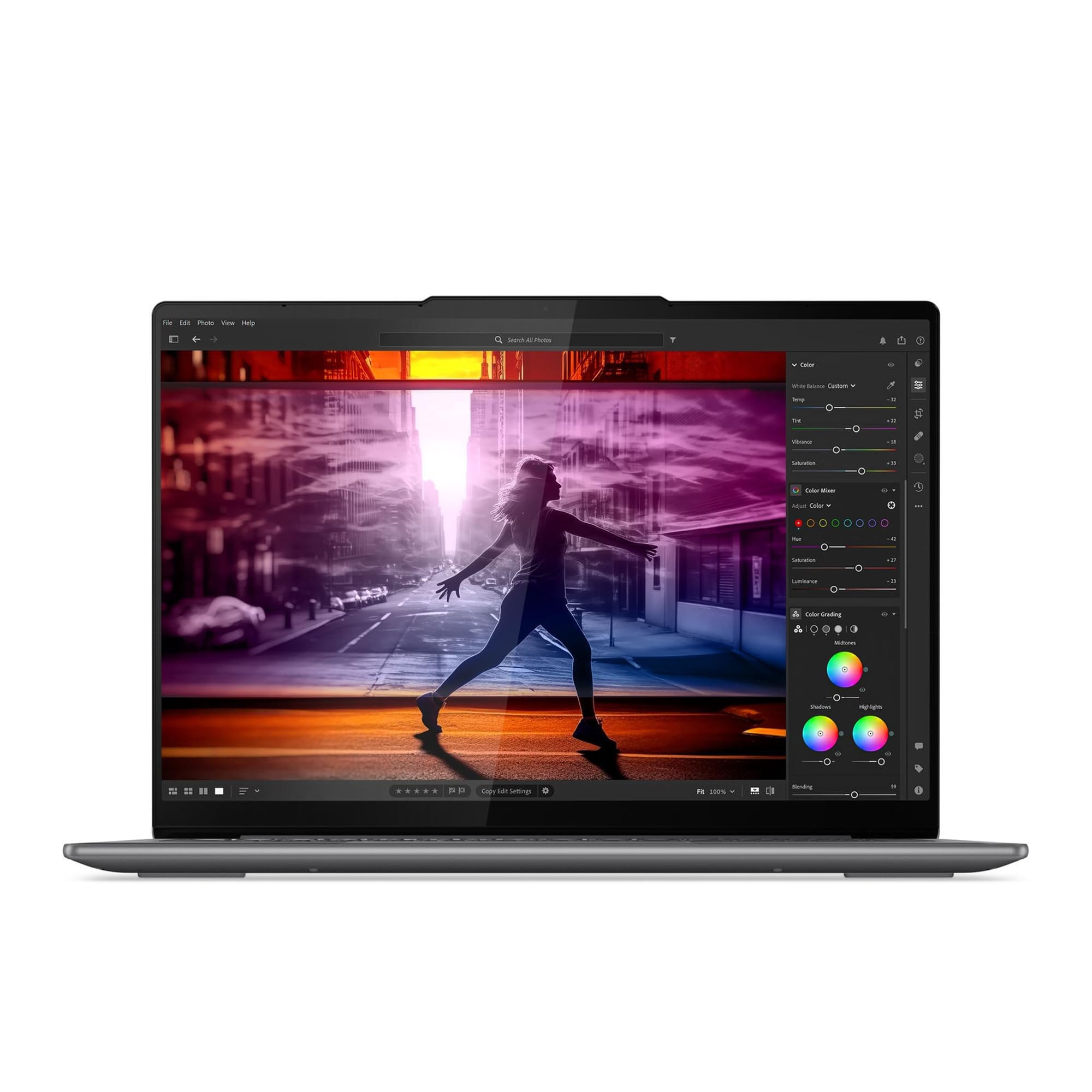 Lenovo Yoga Slim 7 Gen 9 – Ordenador Portátil IA 14'' WUXGA OLED (Intel Core Ultra 7 155H, Int...