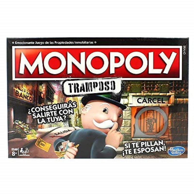 Hasbro Gaming Monopoly Tramposo (Versión Española) Juego de Mesa Familiar y para Jugar con Amig...