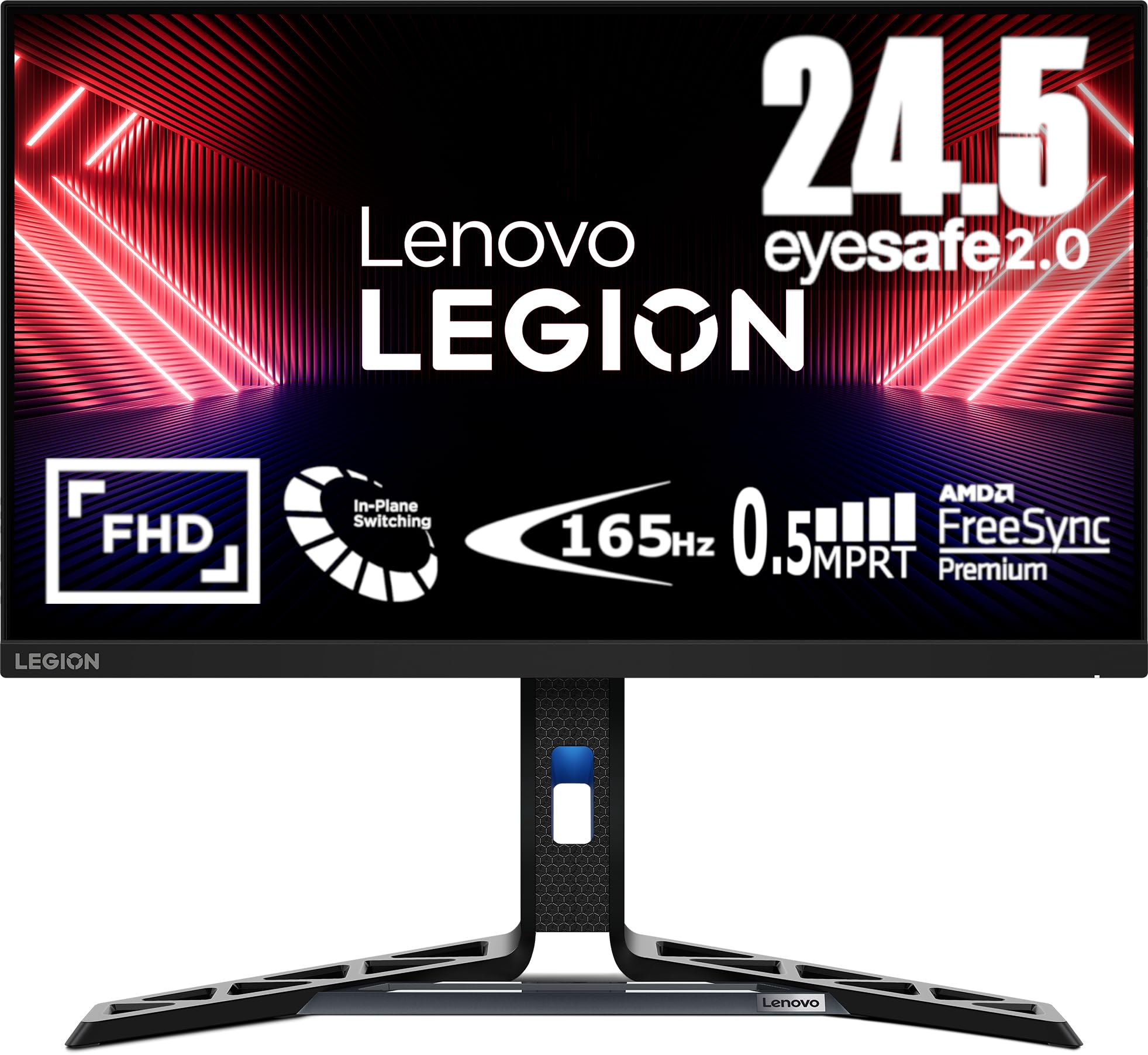 Lenovo Legion R25i-30 - Monitor Gaming 24.5'' FullHD con EyeSafe (IPS, 165Hz, 0.5ms, HDMI+DP, Fre...