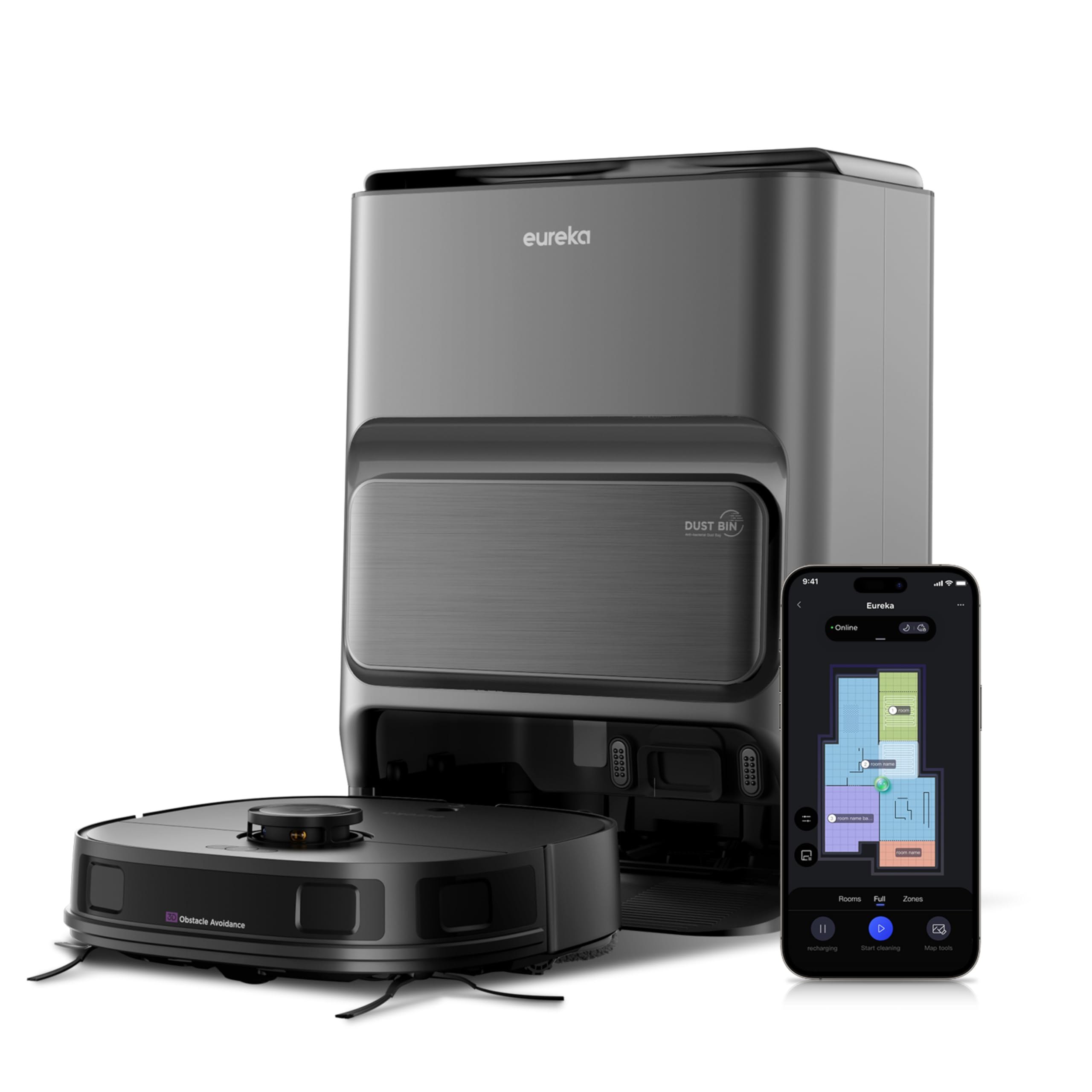 EUREKA J12 Ultra Robot Aspirador y Fregasuelos - ¡Oferta de Black Friday!