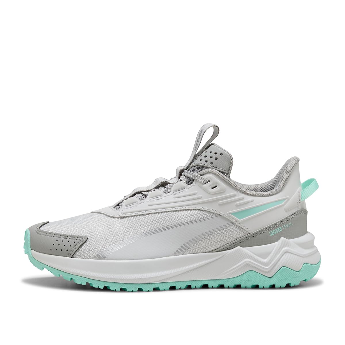 ¡OFERTA! PUMA Tenis Unisex Extend Lite Trail Road para Correr, 43 EU, Pluma Gris Menta a un precio increíble