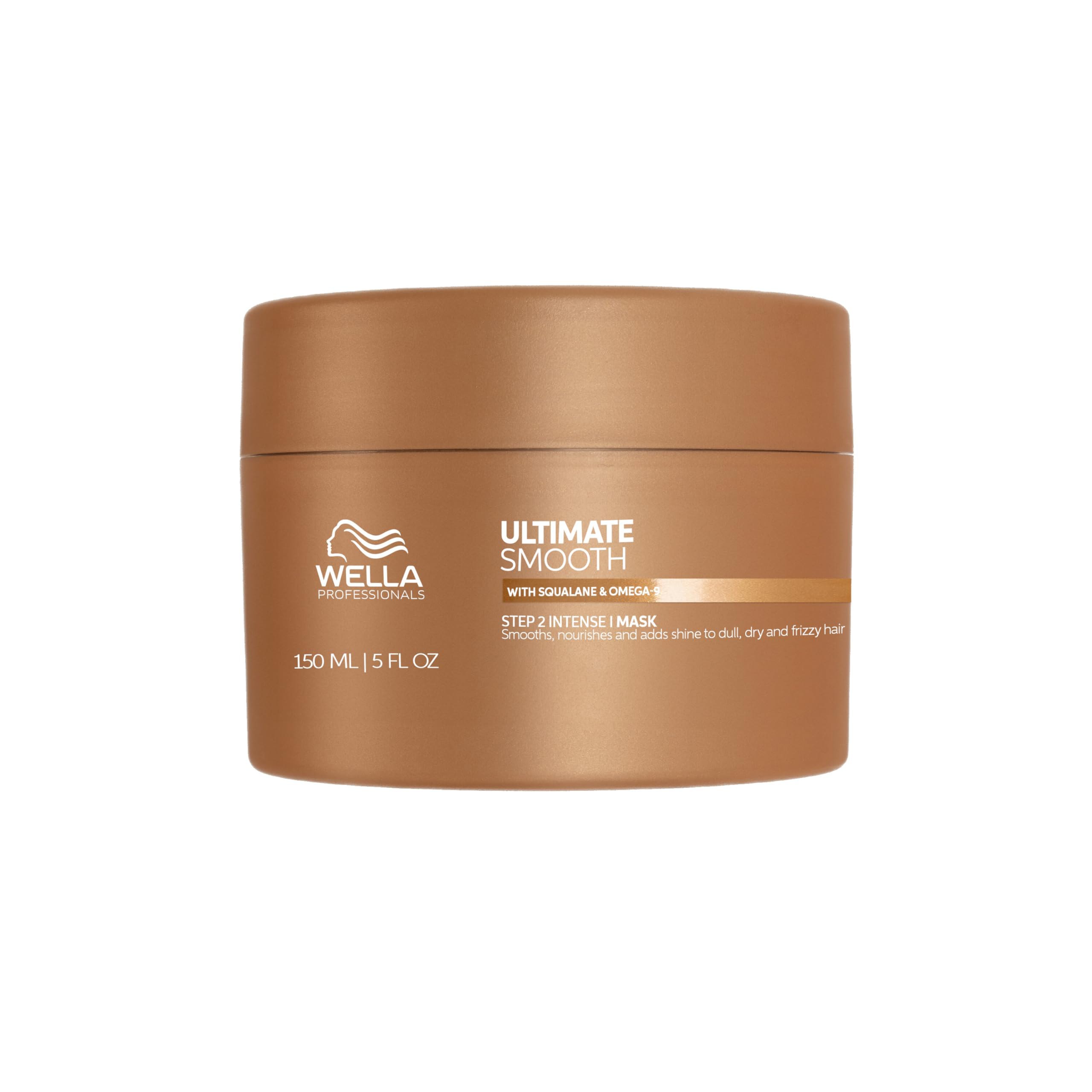 Wella Professionals Ultimate Smooth Mascarilla - Tratamiento Hidratante para ell Cabello con Escu...