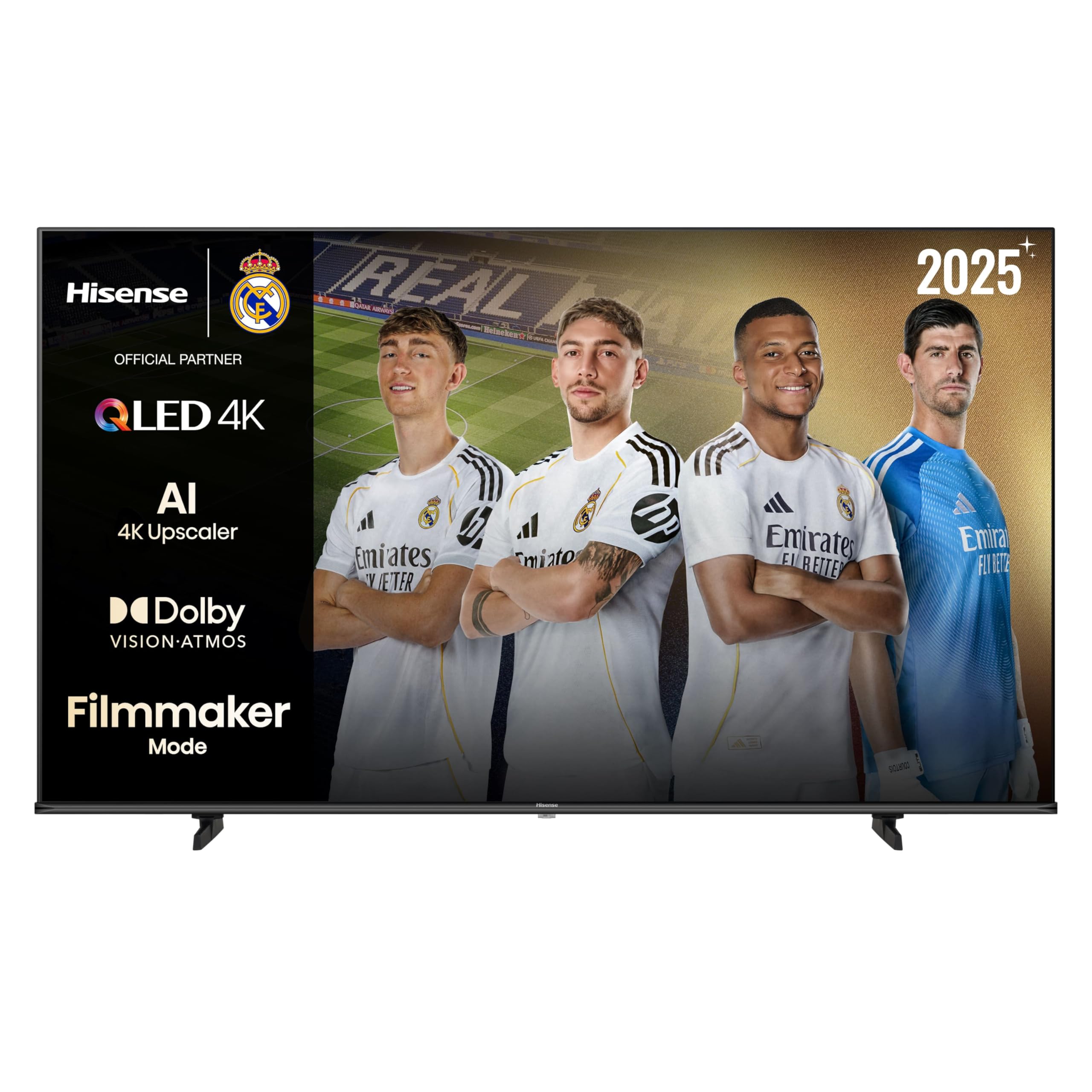 Hisense 65E7Q - QLED Smart TV 65 Pulgadas, Dolby Vision, Dolby Atmos, Modo Juego Plus, 60Hz VRR 1...