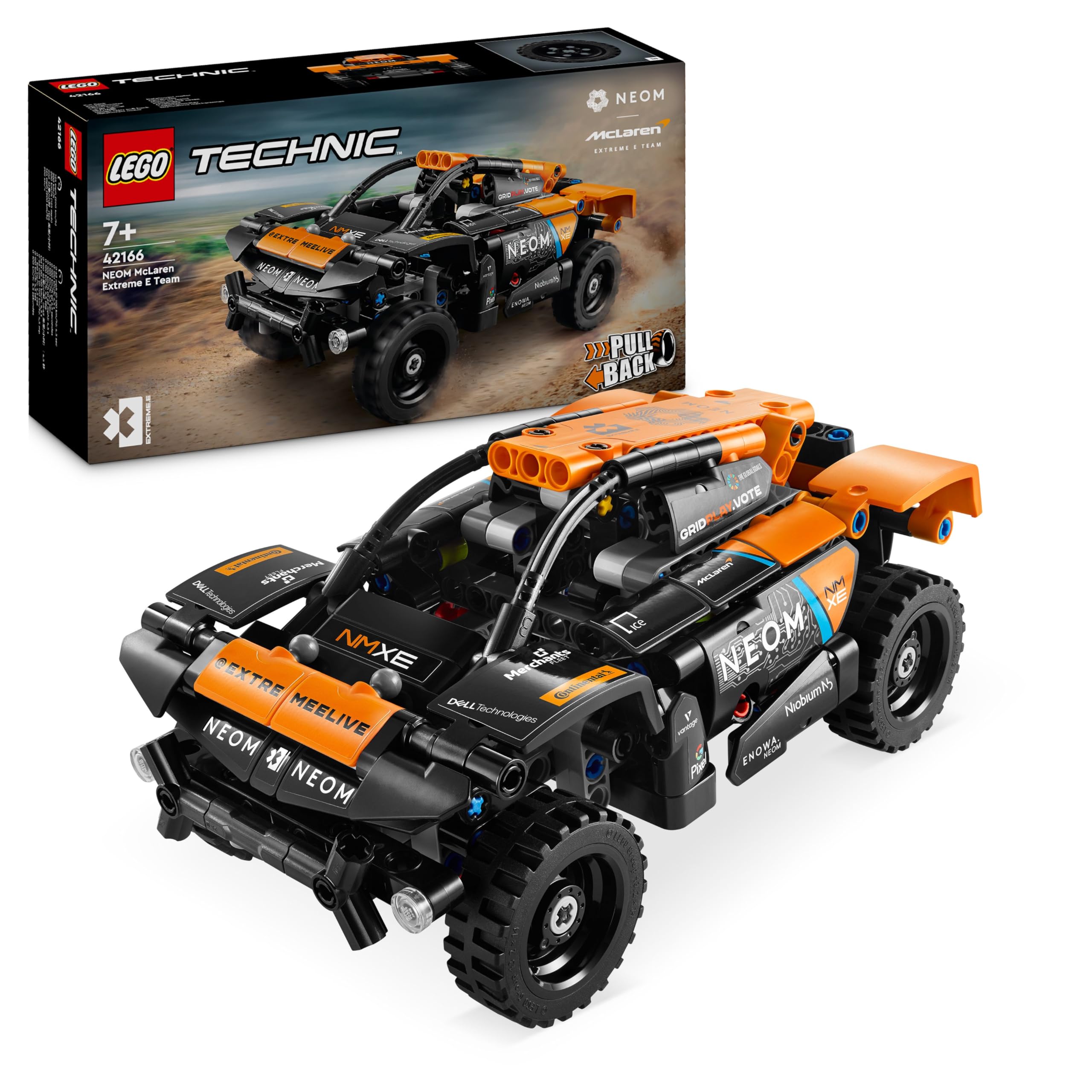 LEGO Technic NEOM McLaren Extreme E Race Car, Vehículo Todoterreno de Juguete con Tracción Manu...