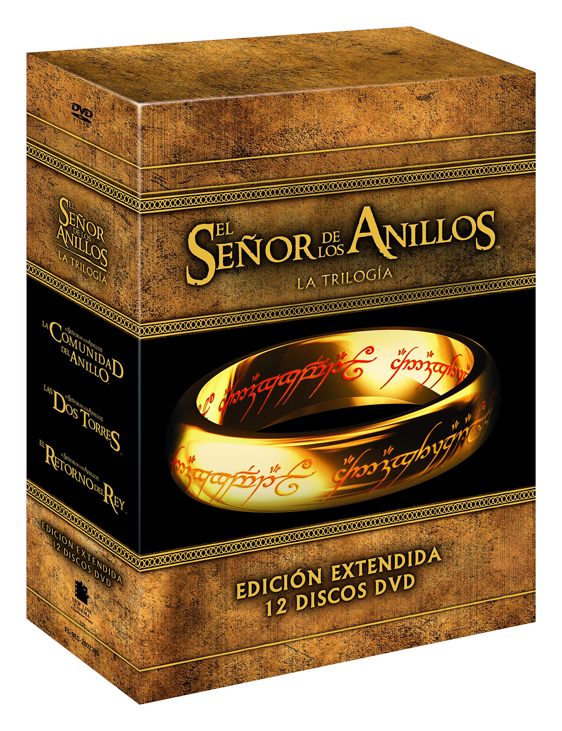 Trilogía El Señor De Los Anillos Extendida [DVD]‍