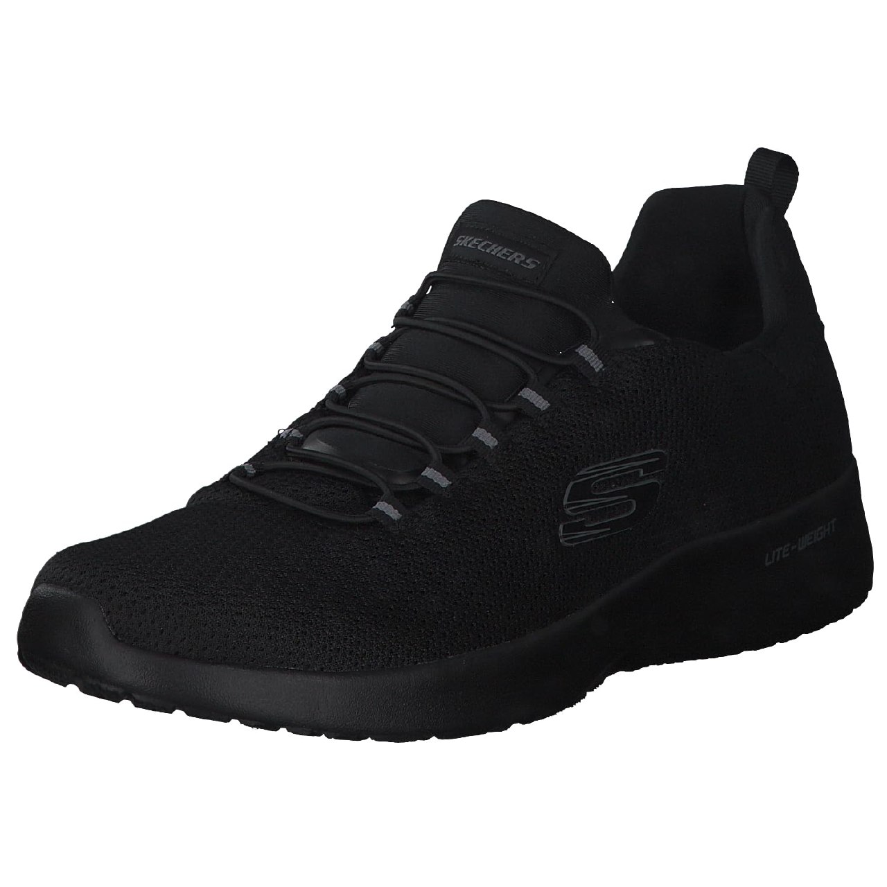 Skechers Men's Verse-Flash Point Sneakers, Negro, Gris, 45.5 EU‍