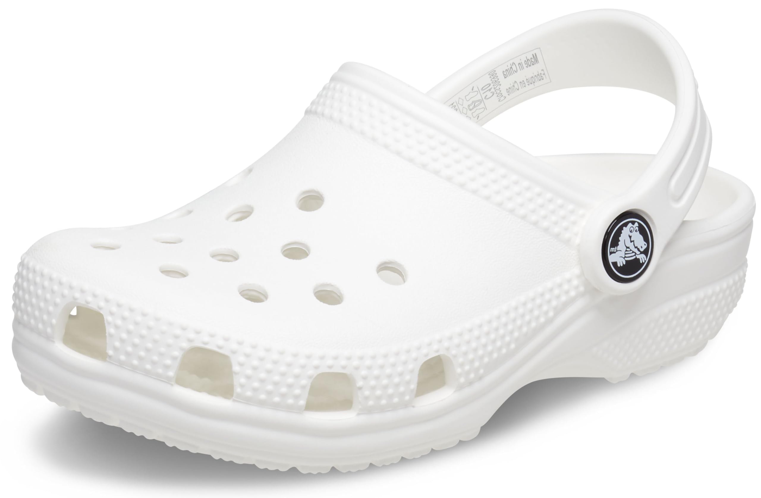 Crocs Classic Clog K Zuecos Unisex niños, Blanco, 37/38 EU‍