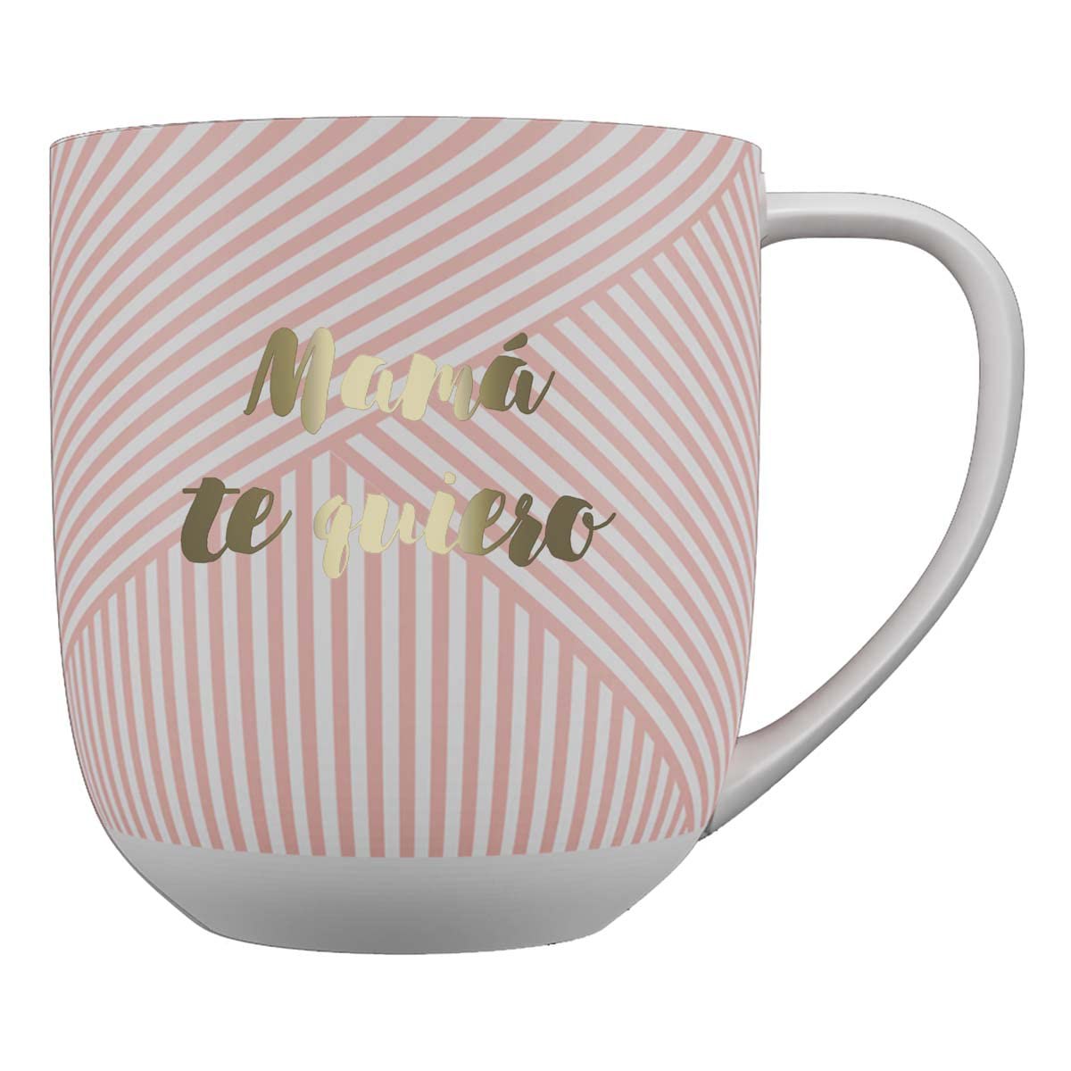 DRAEGER PARIS 1886 - Taza Cerámica 320ml con Mensaje en Oro - Diseño Chic en Azul o Rosa - Apta...