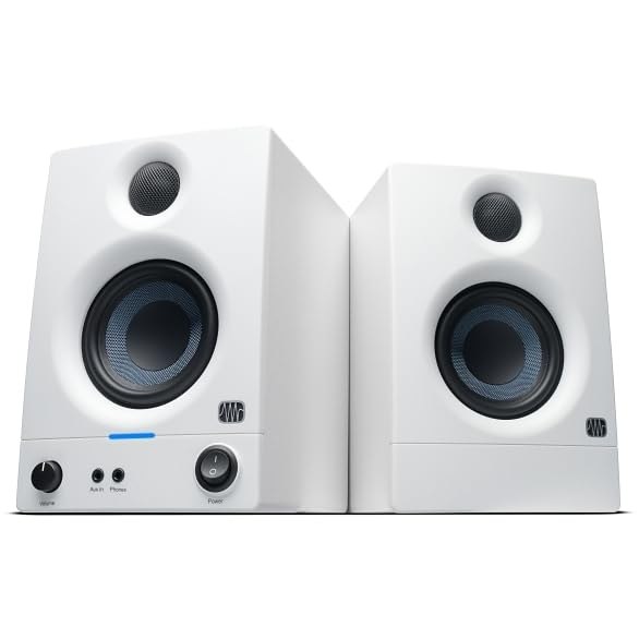 PreSonus Eris 3.5 Gen 2, Altavoces Activos de Escritorio 3.5 Pulgadas para Multimedia, Juegos, Pr...