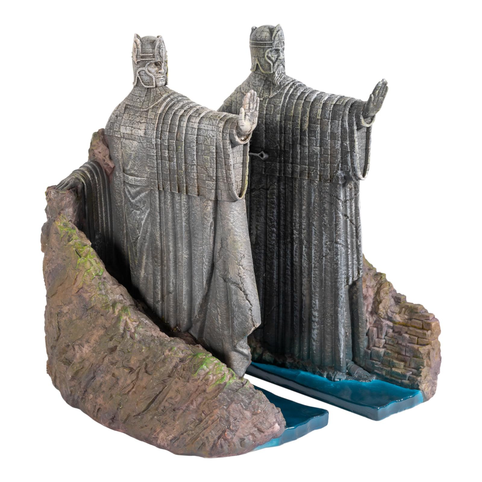 Sujetalibros El Señor de los Anillos Argonath - 2 Soporte Libros: Decoración estanteria Libros