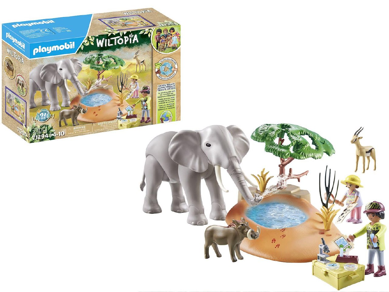 Oferta Exclusiva - PLAYMOBIL Wiltopia Elefante en la charca - 20% Descuento