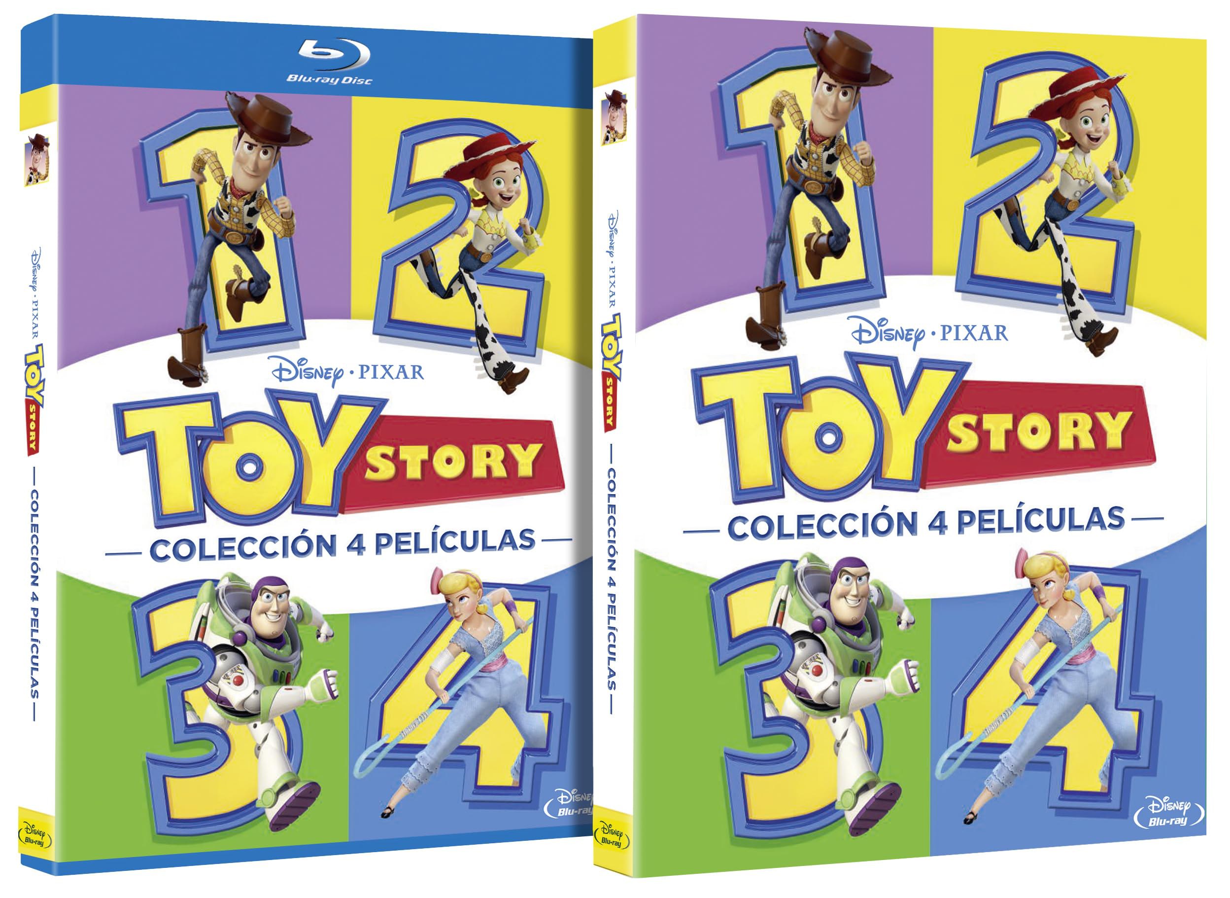 Toy Story Pack 4 Peliculas (Blu-ray)‍