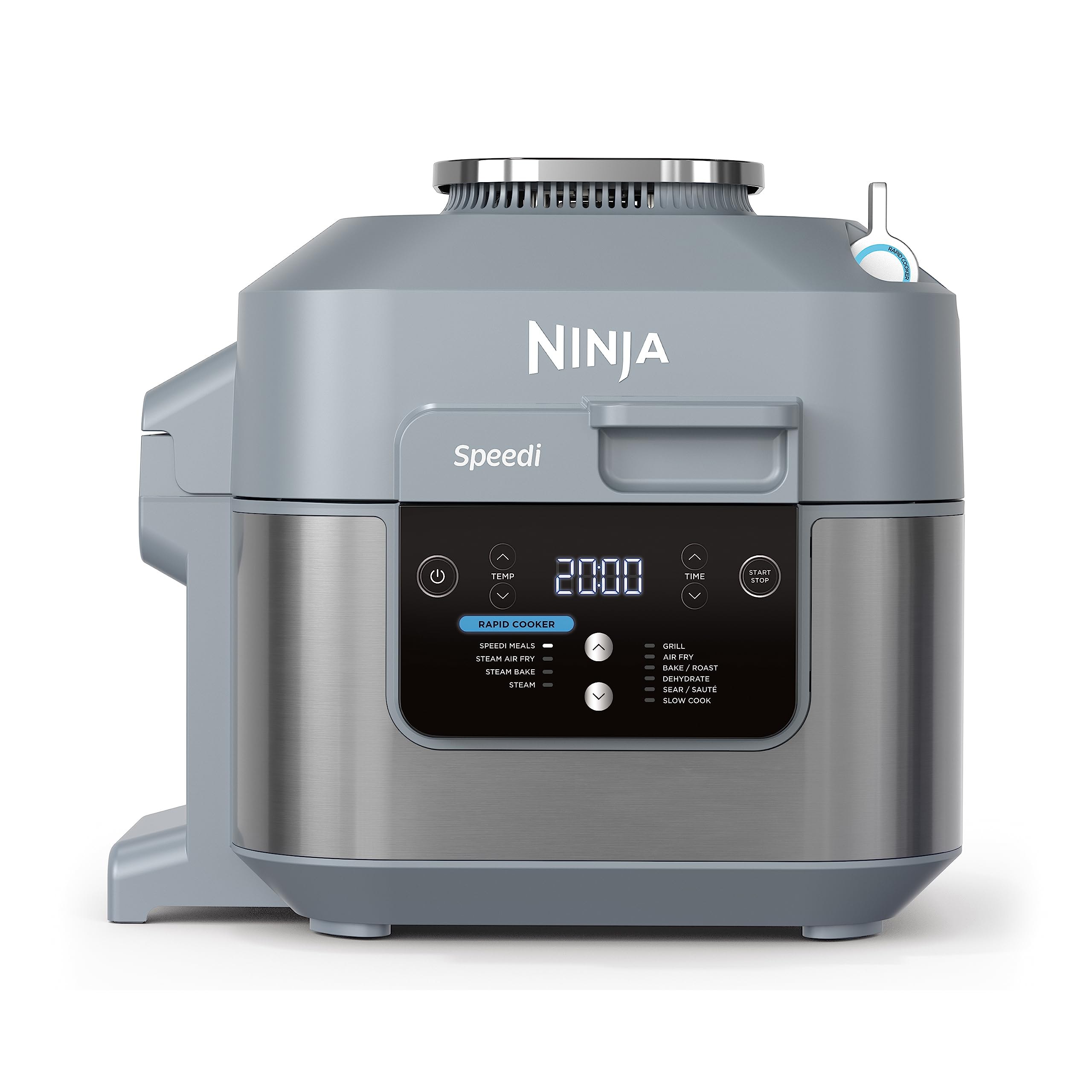 Ninja Speedi Olla rápida, Freidora de aire y Multifunción, 5,7L, comidas para 4 en 15 minutos, ...