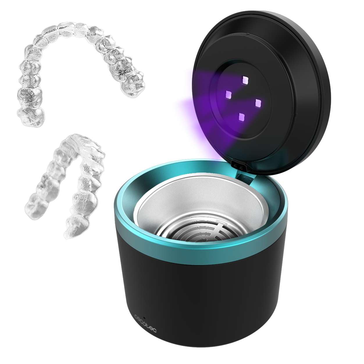 Descuento 50%: Cecotec Limpiador Ultrasonido Dental Elite Clean para Férulas & Dentaduras