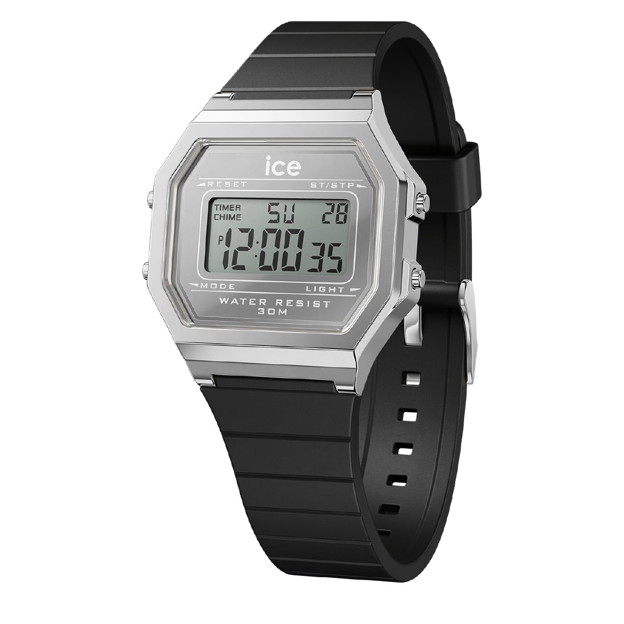 Descuento 15% - Reloj ICE-WATCH Digital Negro para Mujer con Correa de Silicona - Metal Negro