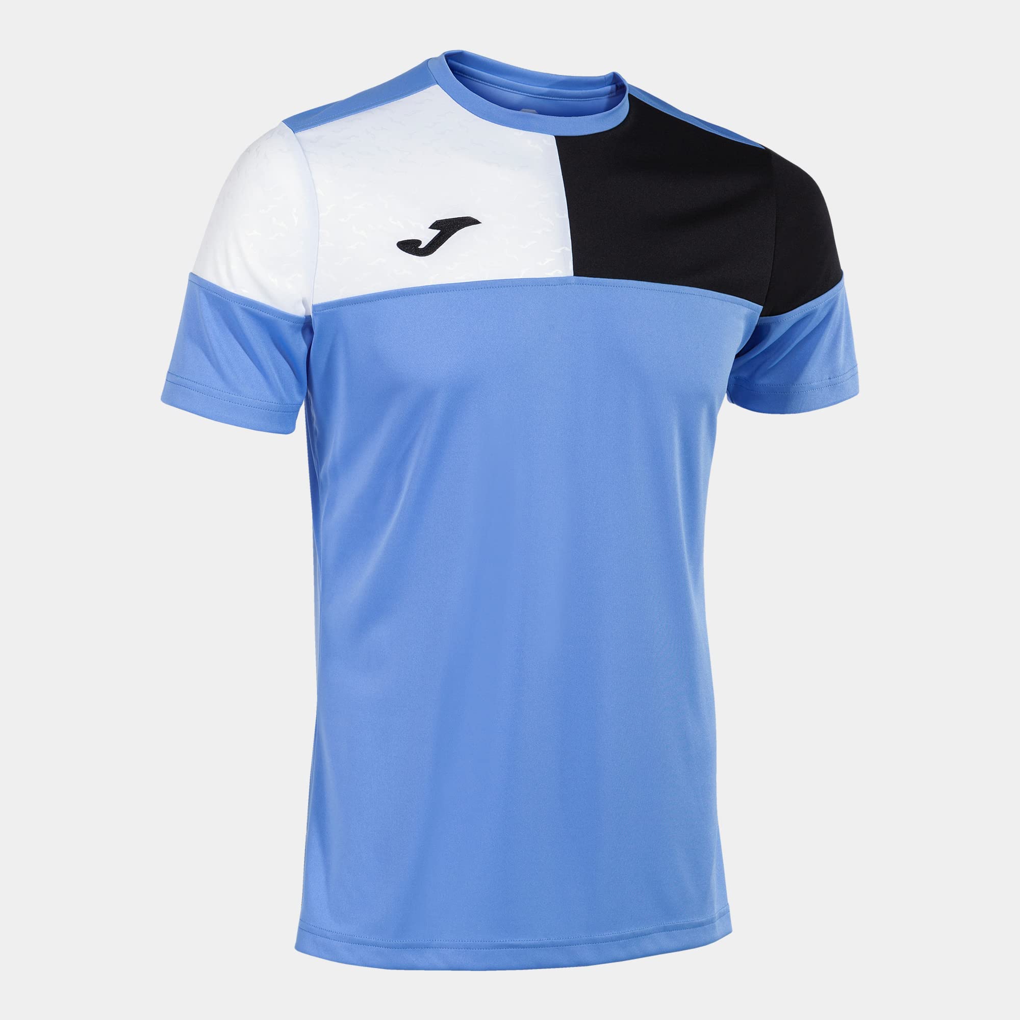 Joma Camiseta Manga Corta Crew v Azul Negro Blanco‍