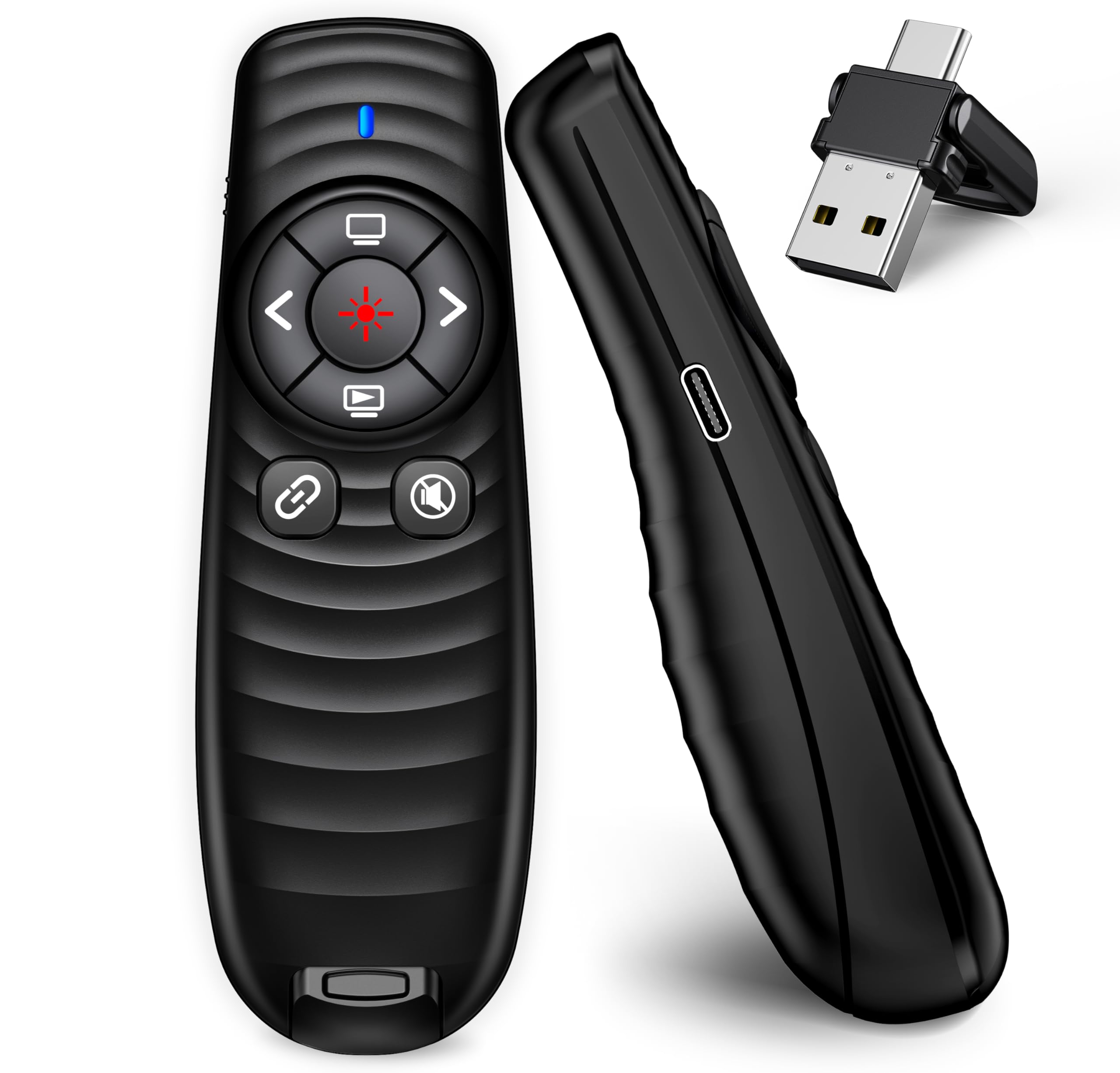 Descuento 50%: Presenter USB C 2.4 GHz, puntero para presentaciones con conectividad rápida