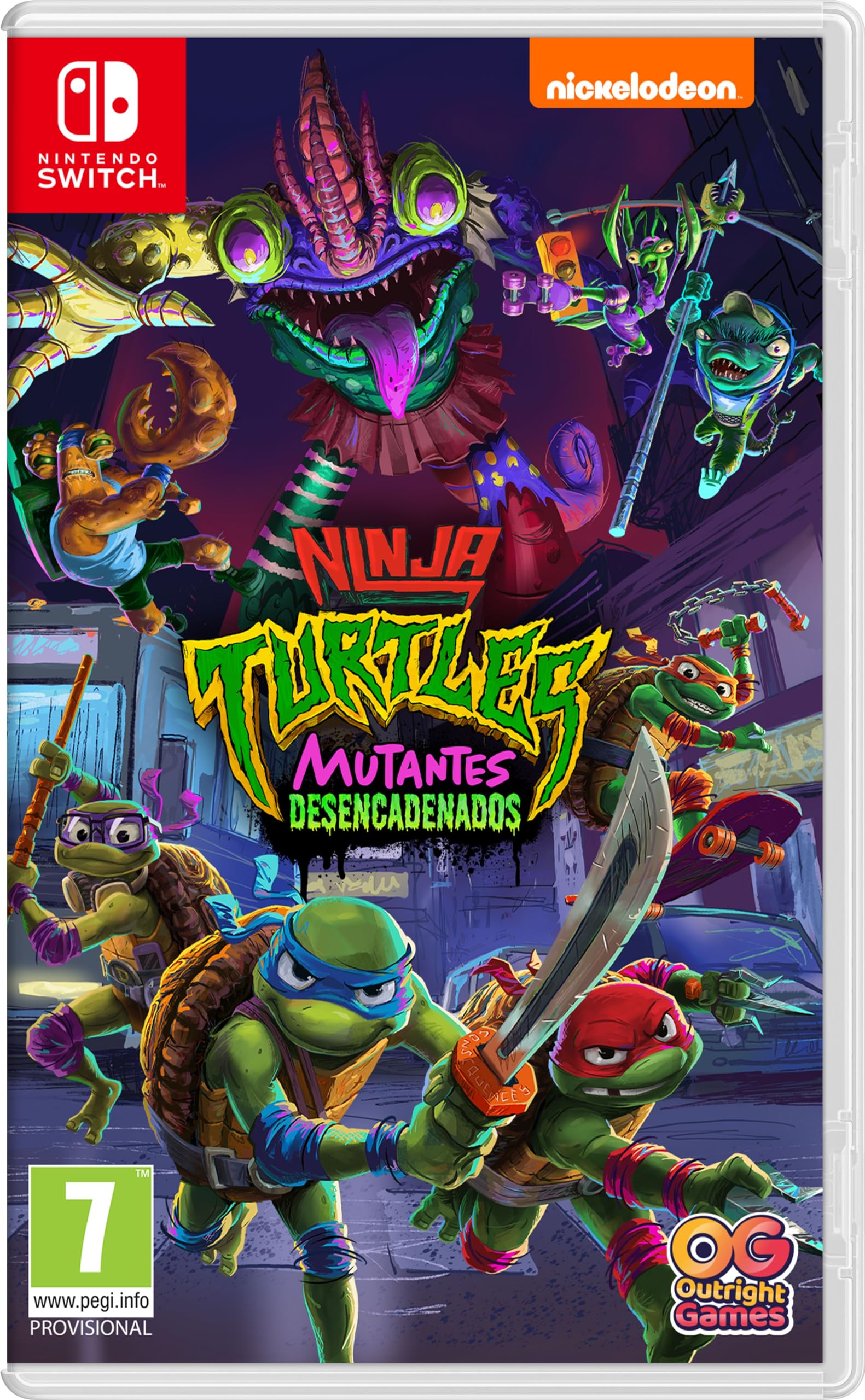 Oferta de última hora: Teenage Mutant Ninja Turtles: Mutantes desencadenados 50% OFF para Nintendo Switch