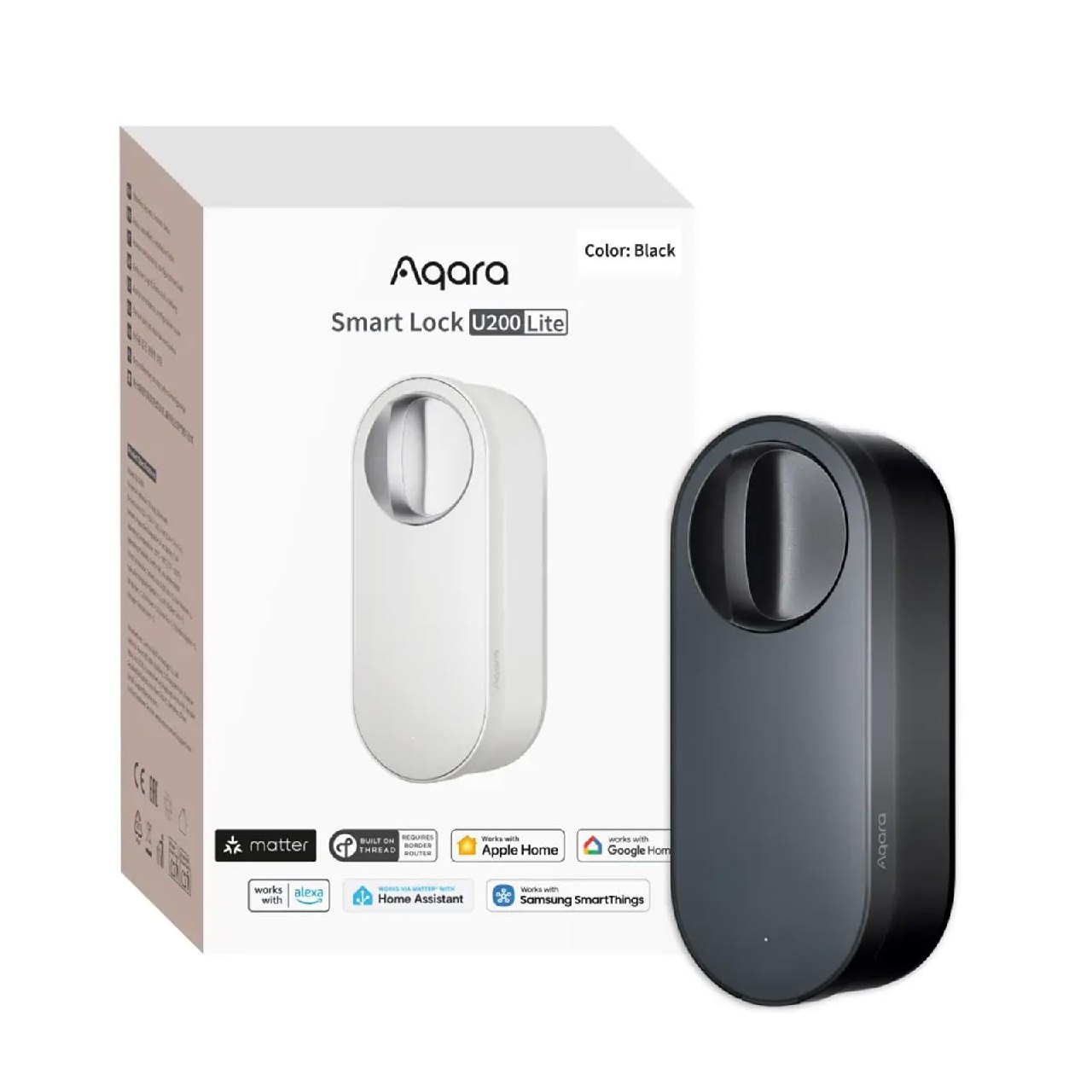 ¡Ahorra hasta 20%! Cerradura Inteligente Aqara U200 Lite, Matter y Modo Silencioso.