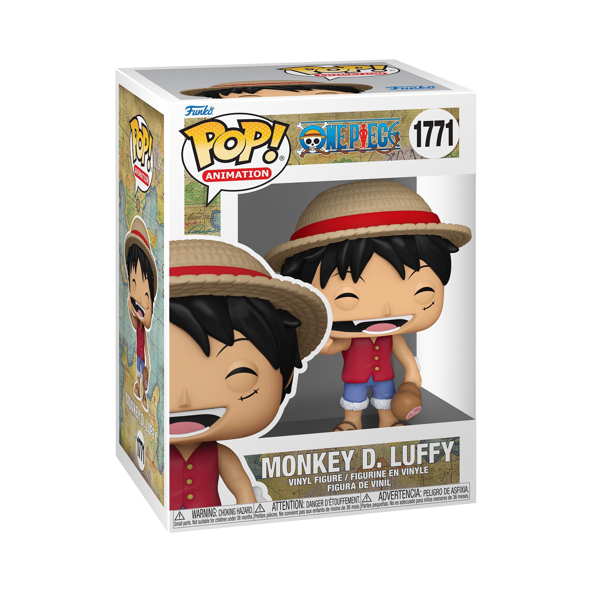 Funko Pop! Animation: One Piece - Monkey D. Luffy - Figura de Vinilo Coleccionable
