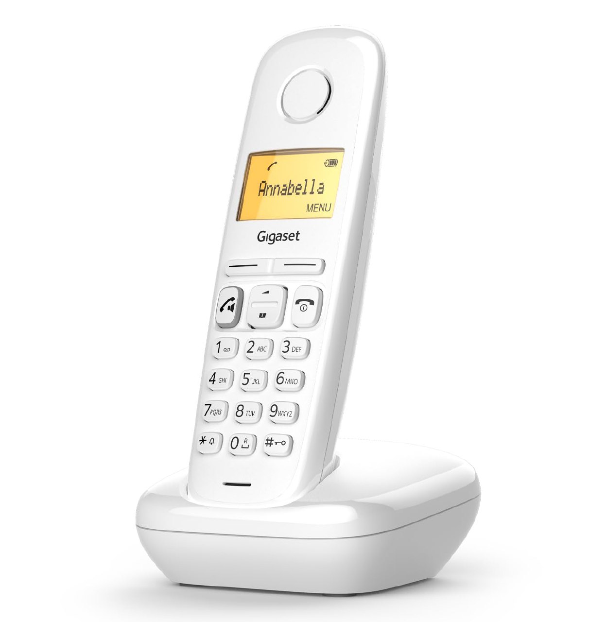 Gigaset A270: Teléfono Inalámbrico DECT con Pantalla Gráfica Iluminada y Manos Libres