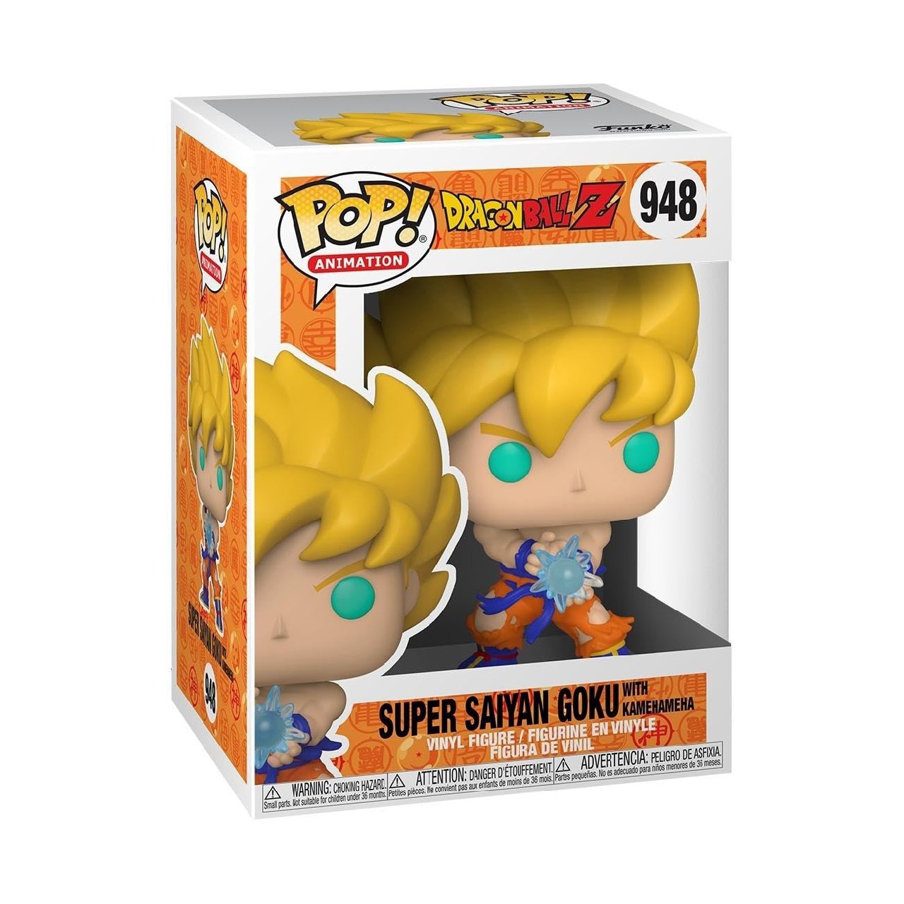 Funko Pop! Animation: DBZ S9- SS Goku con Kamehameha Wave