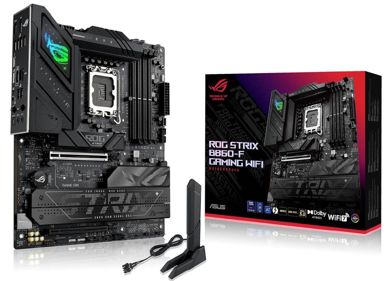 Descuento ¡ASUS ROG Strix B860-F Gaming WiFi! - 16+1+1 Fases para PCs con Intel Core 11ª Gen
