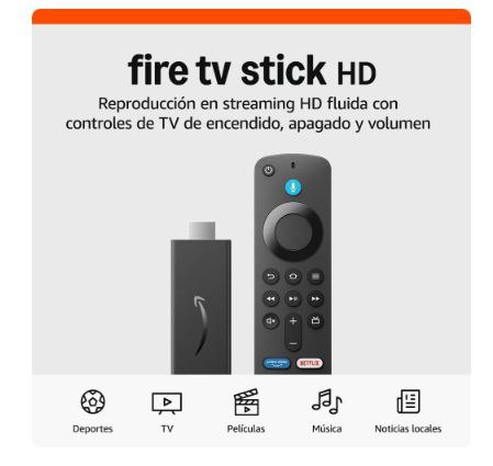 😮 Amazon Fire TV Stick HD (última generación) con TV en directo gratuita. #Amazon ✨ Mando ...
