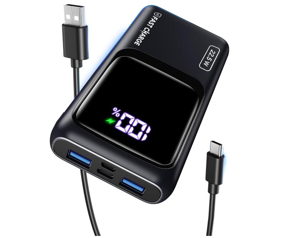 Coolreall Power Bank 20000mAh 22.5W con Pantalla LED - Oferta de Black Friday